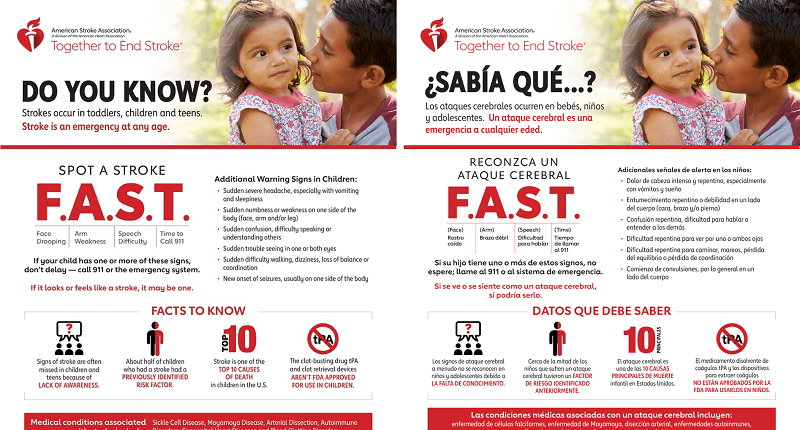 Pediatric Stroke Graphic 