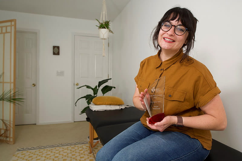 Elyse Newland, 2022 Stroke Hero Caregiver Award Recipient