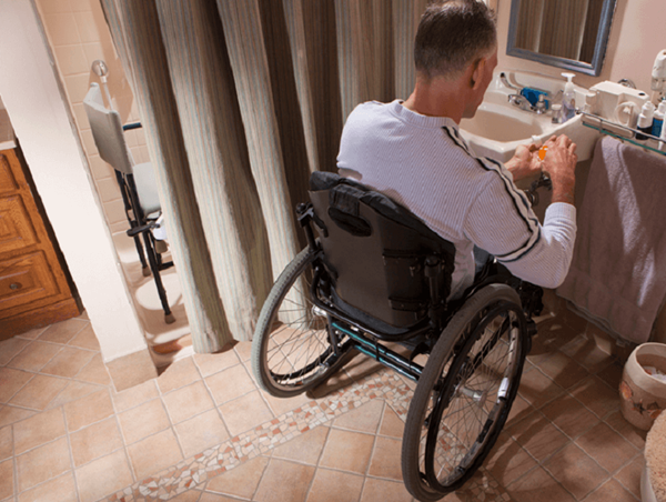 bathroom modifications for stroke survivors